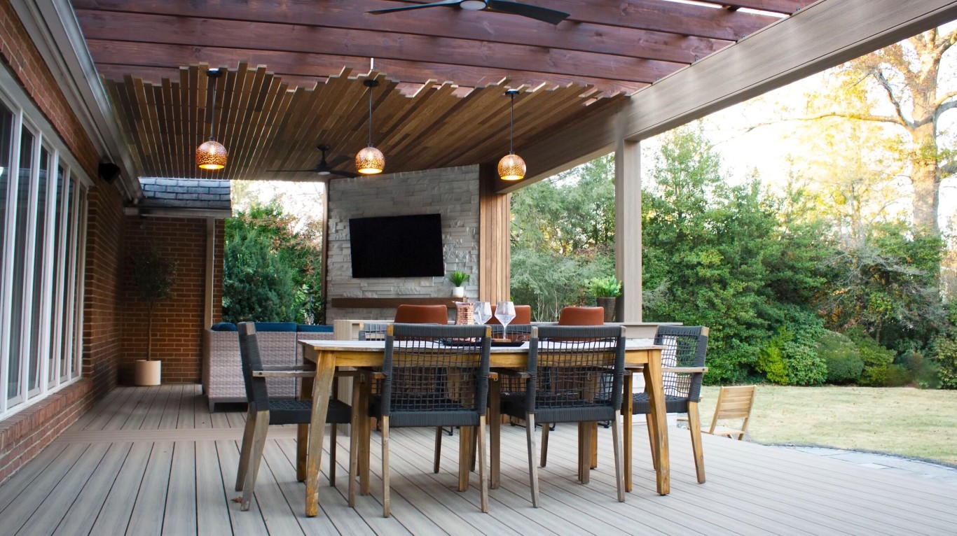 Wood deck installation service in Clovis, CA